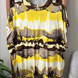 Calvin Klein Women's Top, Size 3X, NWT, Retails $69, Nice! Plus  Bracelet